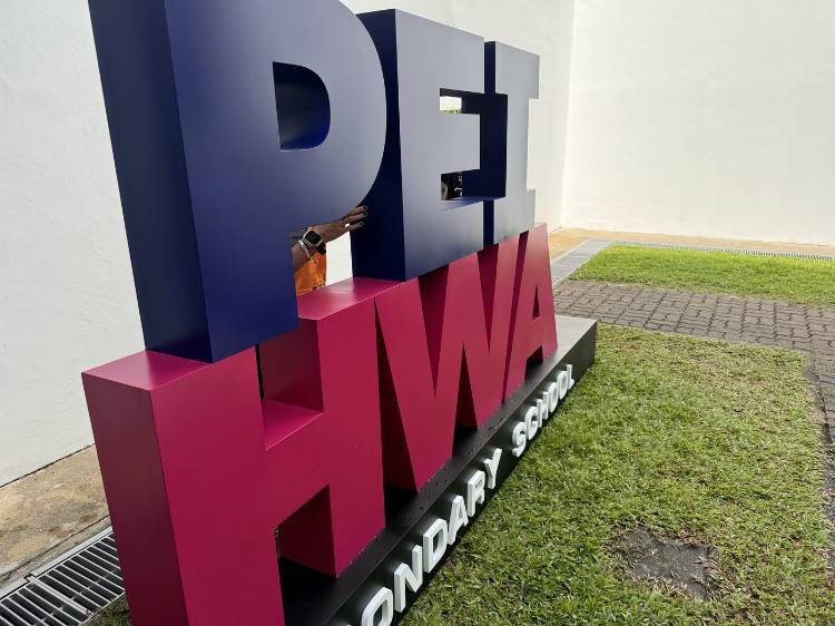 Precision Cut 3D Dimensional Corporate Lobby Signage Fabrication Singapore